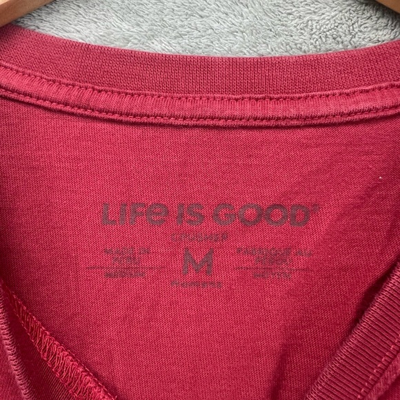 Life is Good Winter Wonderland Mandala Long Sleeve Crusher Tee Shirt Women’s Med - Picture 3 of 8